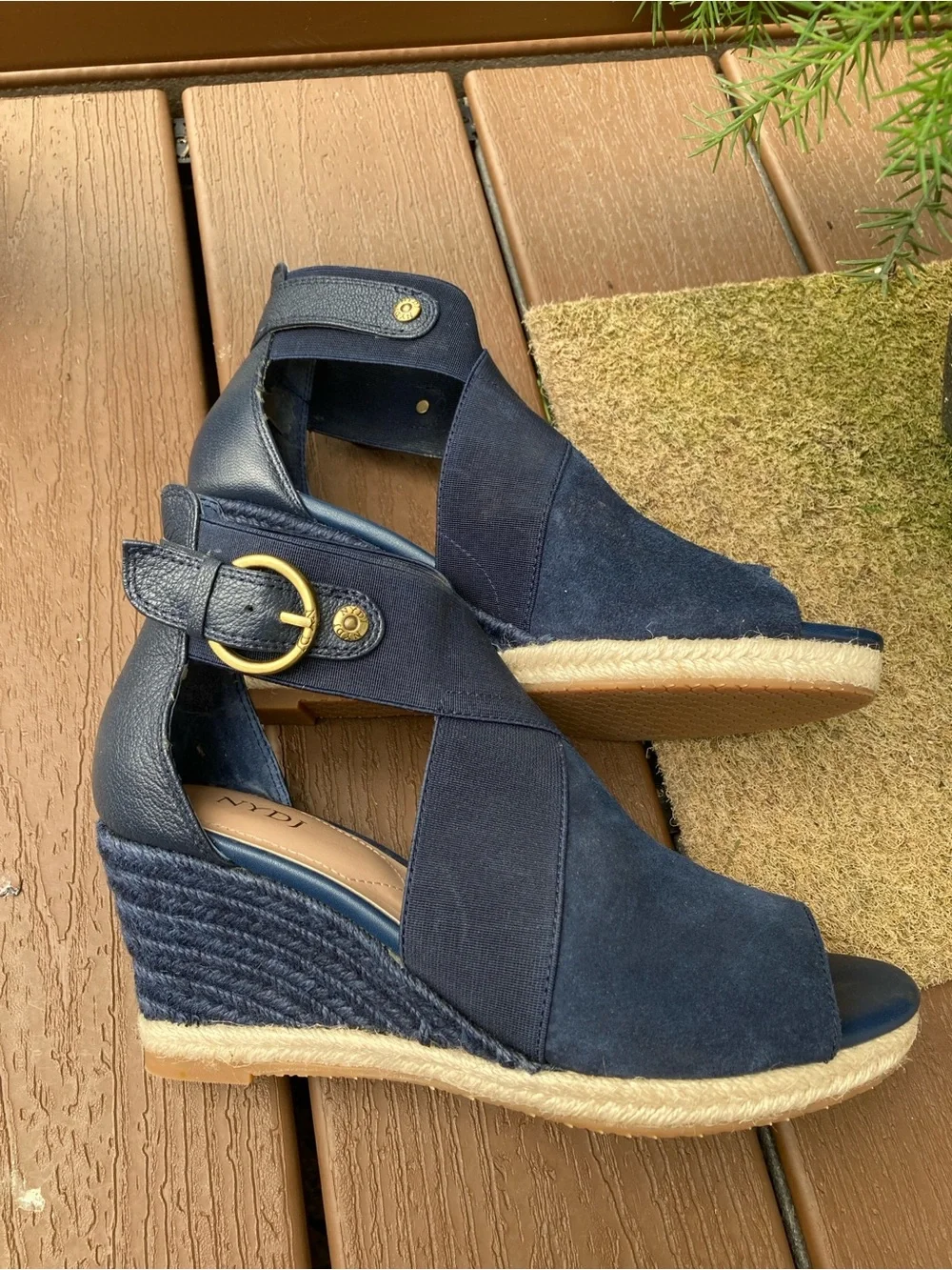NYDJ faux suede